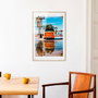 Wallity Cuadro Decorativo de Vidrio Templado Multicolor 30 x 45 cm